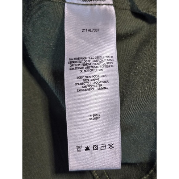 Columbia Green Omni Wick Hooded Jacket Womens Medium Button Front - Picture 9 of 9